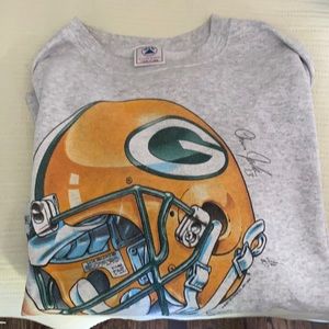 Vintage authentic Green Bay Packers crewneck